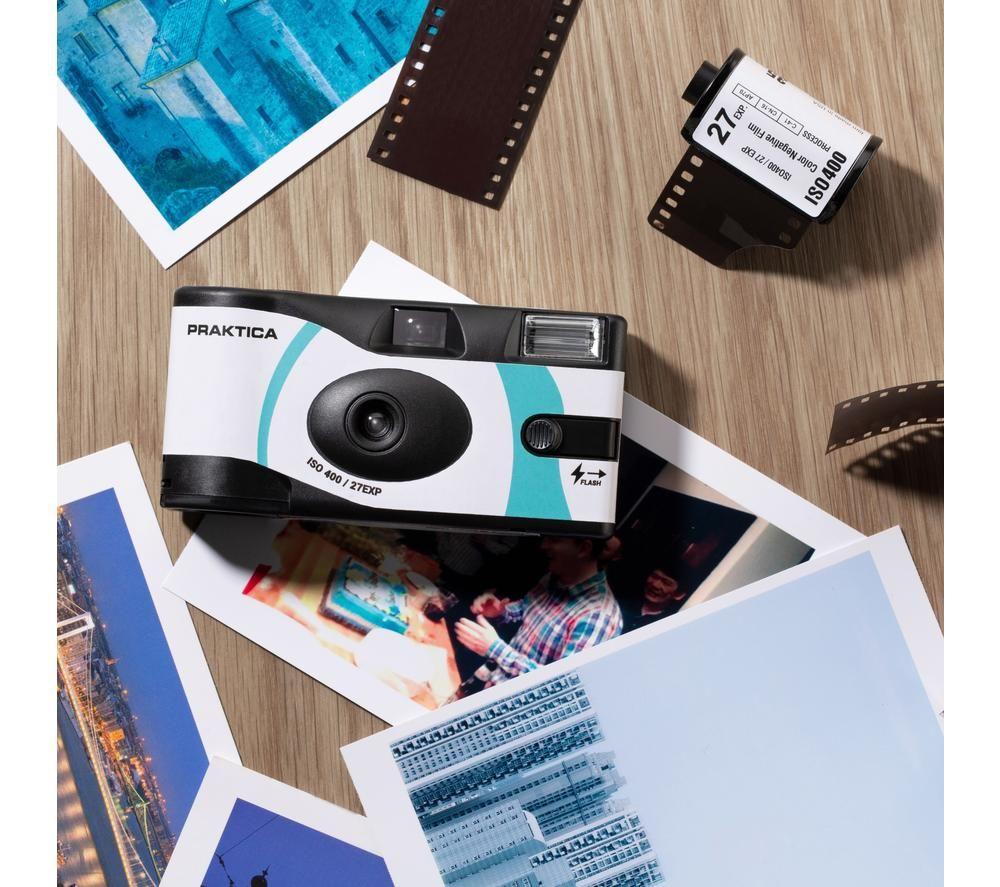PRAKTICA N21F X10 Disposable Camera - Mint Green, Pack of 10 image number 3 of 7