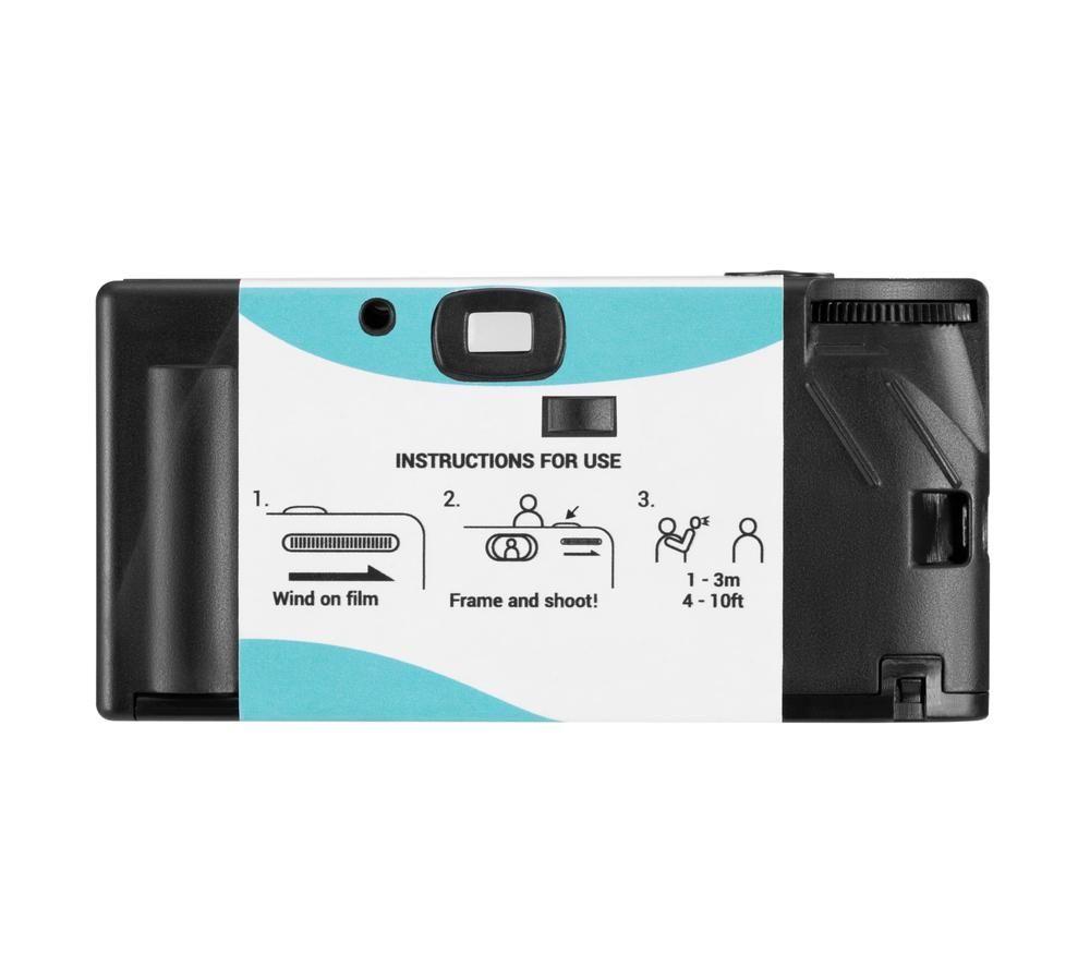 PRAKTICA N21F X10 Disposable Camera - Mint Green, Pack of 10 image number 6 of 7