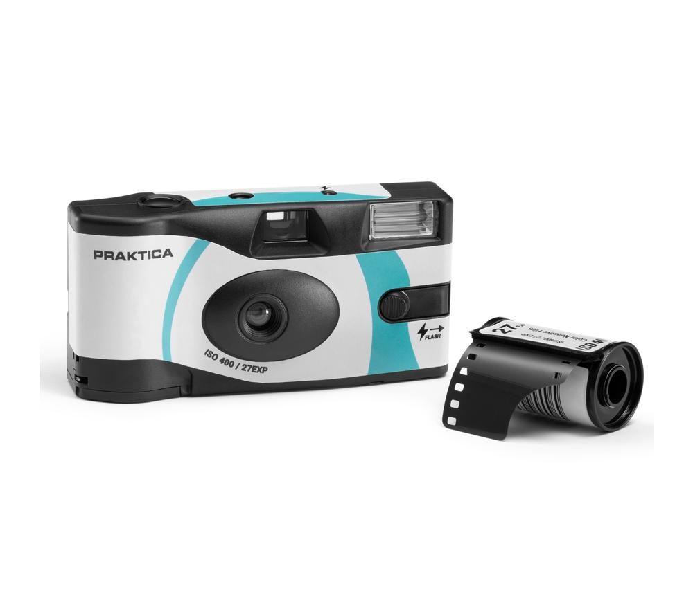 PRAKTICA N21F X10 Disposable Camera - Mint Green, Pack of 10 image number 7 of 7