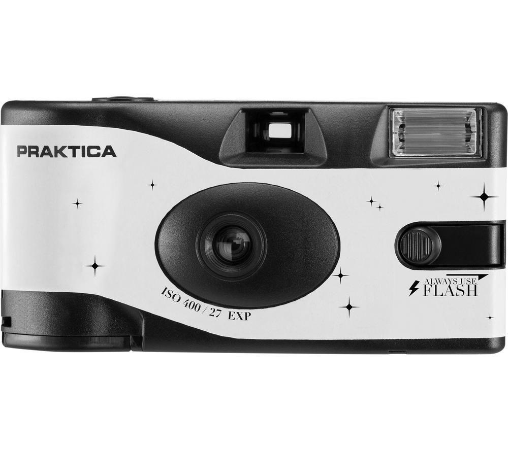 Praktica N21f X2 Disposable Camera - Wedding White, Pack Of 2, White