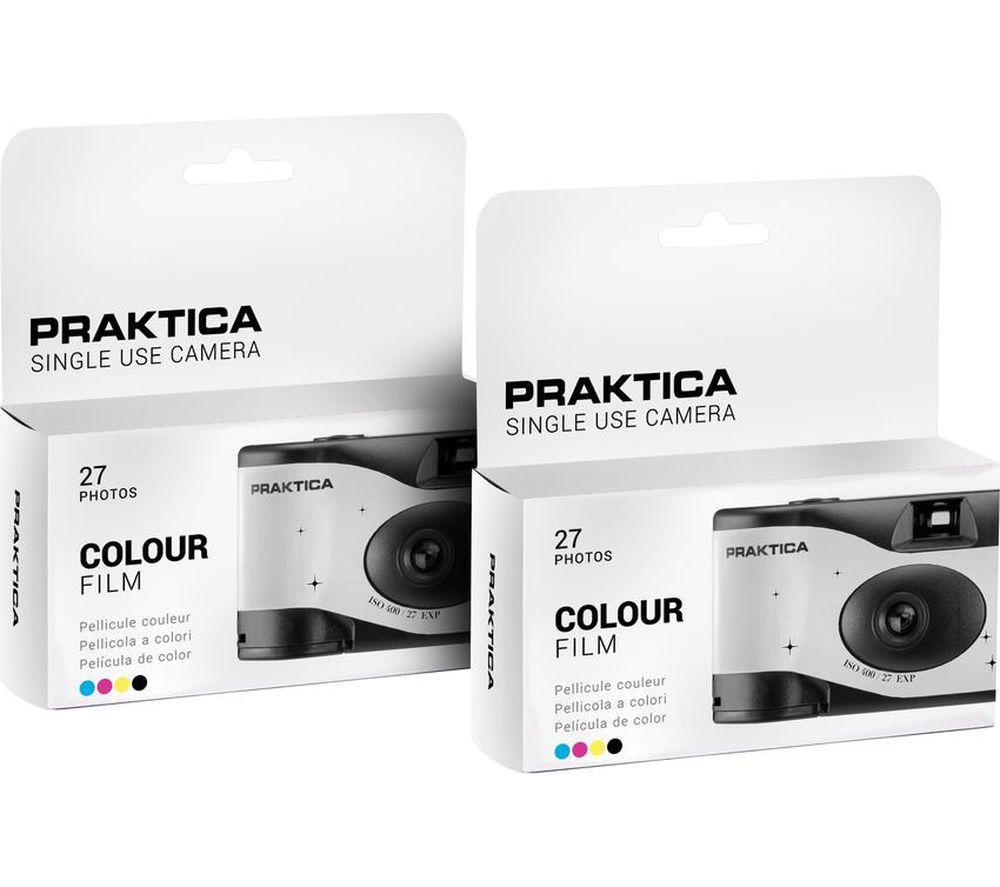 PRAKTICA N21F X2 Disposable Camera - Wedding White, Pack of 2 image number 6 of 8