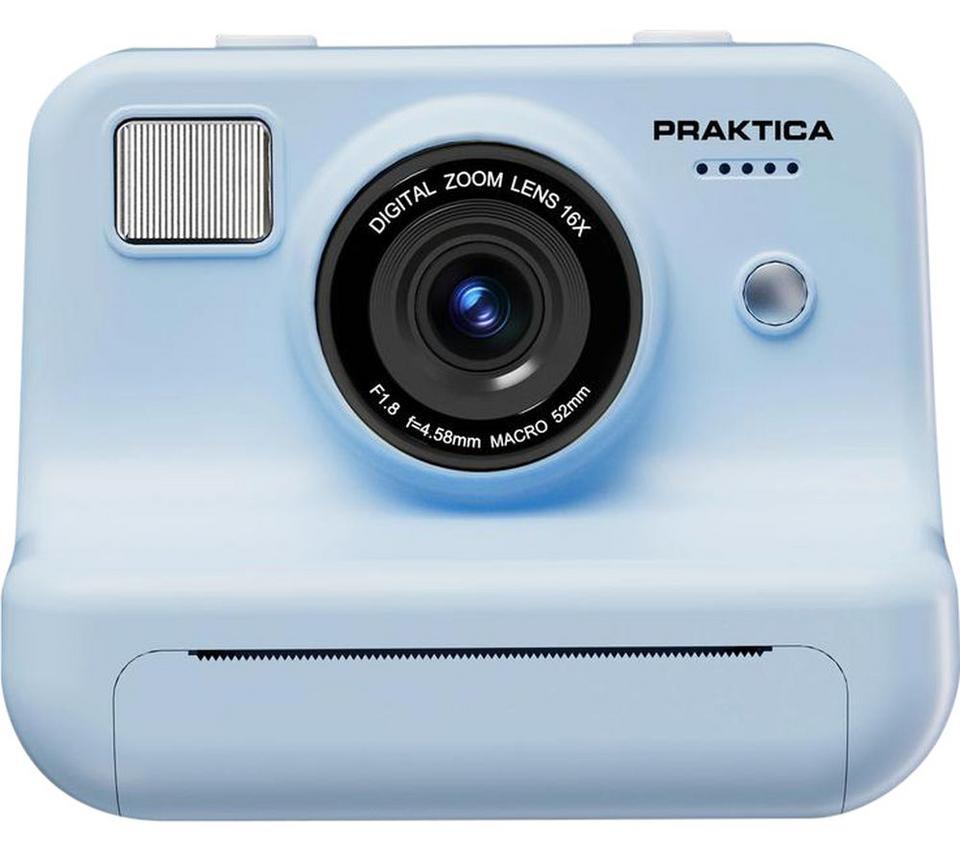 PRAKTICA Snap & Stick Instant Print Kids Camera - Blue