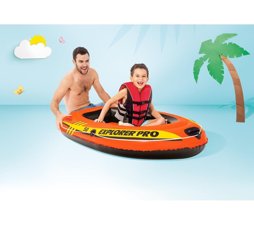 INTEX Explorer Pro 50 Inflatable Pool Boat image number 3 of 4