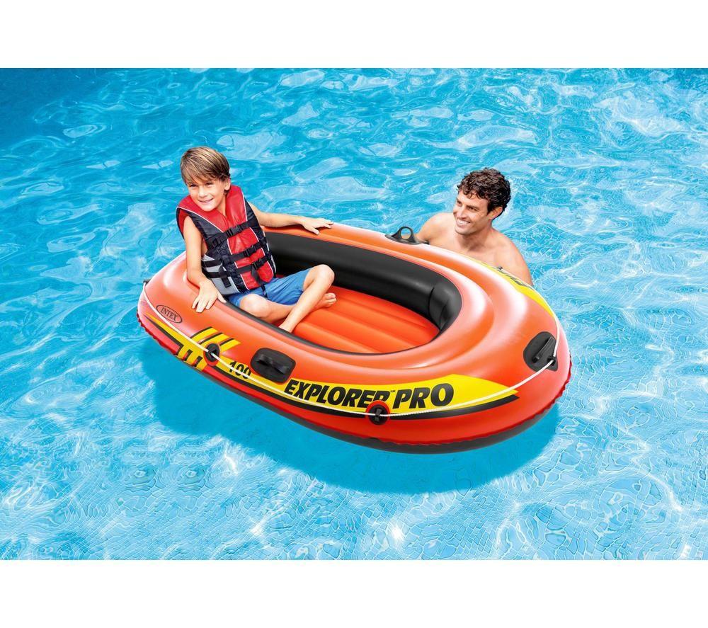 INTEX Explorer Pro 100 Inflatable Pool Boat image number 3 of 4