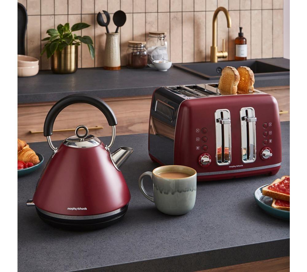 MORPHY RICHARDS Accents Limited Edition Traditional Kettle - Rhubarb image number 5 of 12