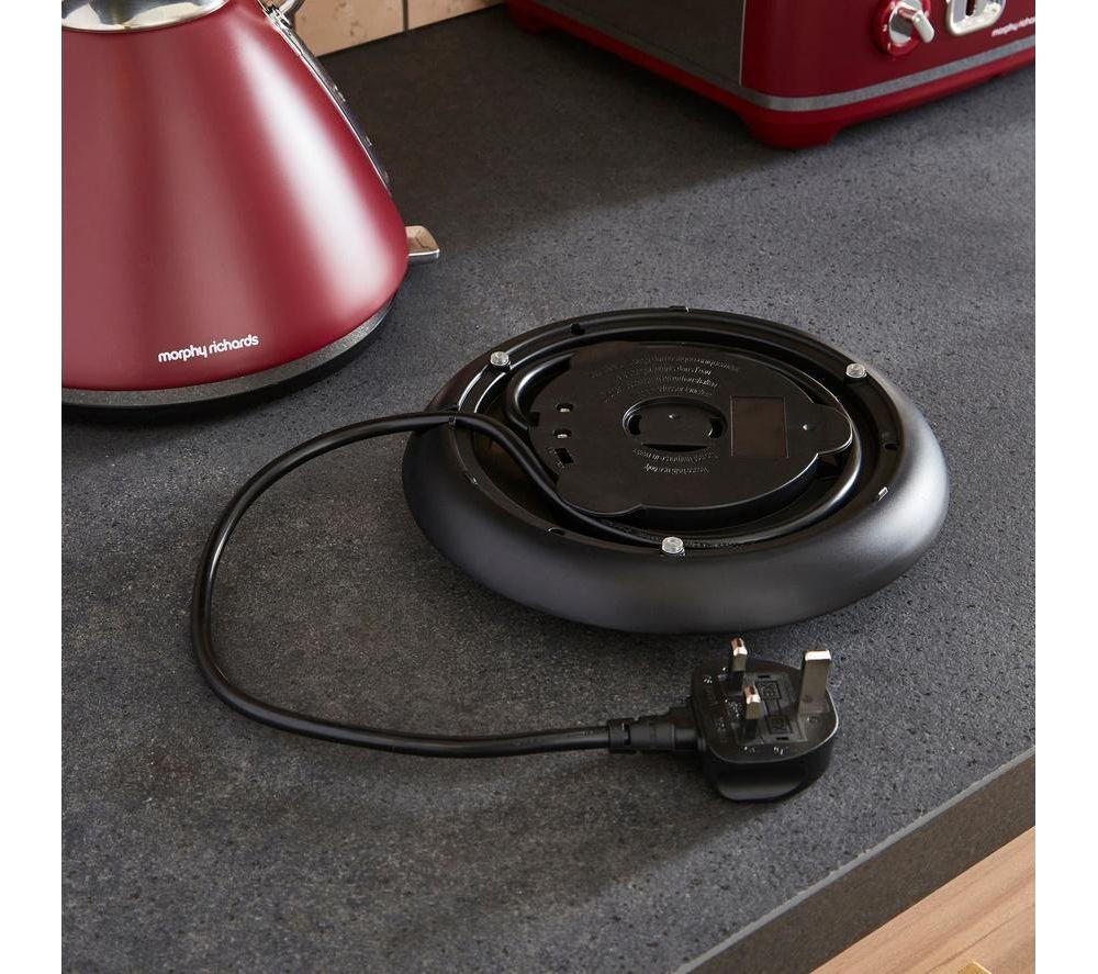 MORPHY RICHARDS Accents Limited Edition Traditional Kettle - Rhubarb image number 8 of 12
