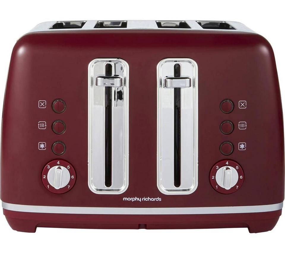 MORPHY RICHARDS Accents Limited Edition 242051 4-Slice Toaster - Rhubarb