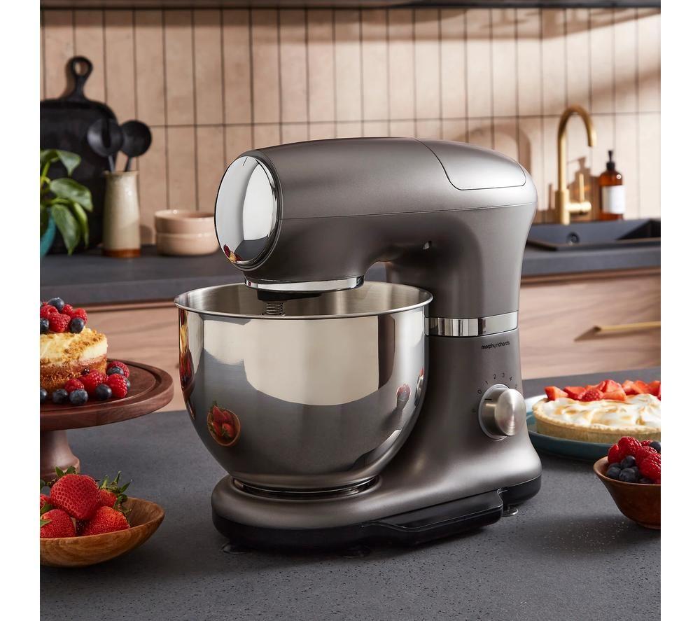 MORPHY RICHARDS 400024 Stand Mixer - Grey image number 8 of 11