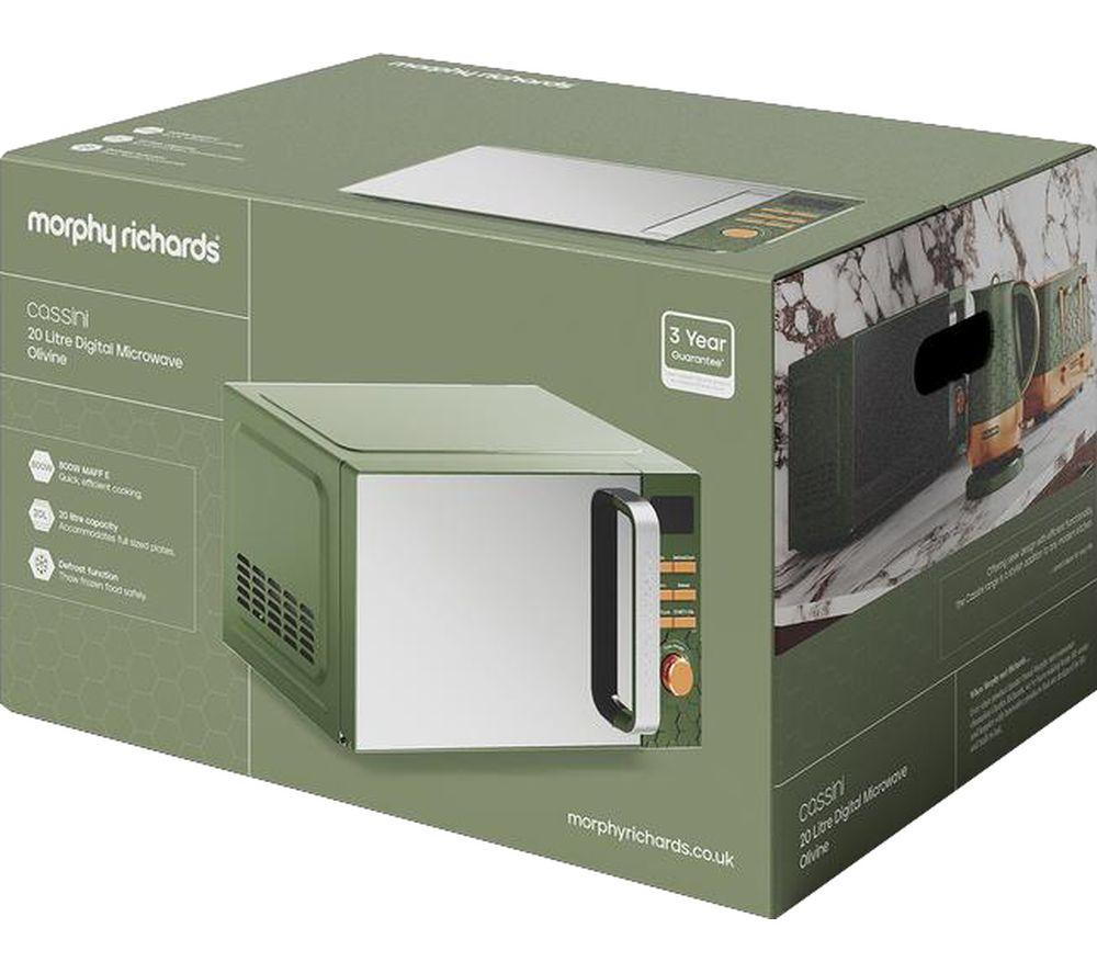 MORPHY RICHARDS 511422 Cassini Solo Microwave - Olivine image number 3 of 8