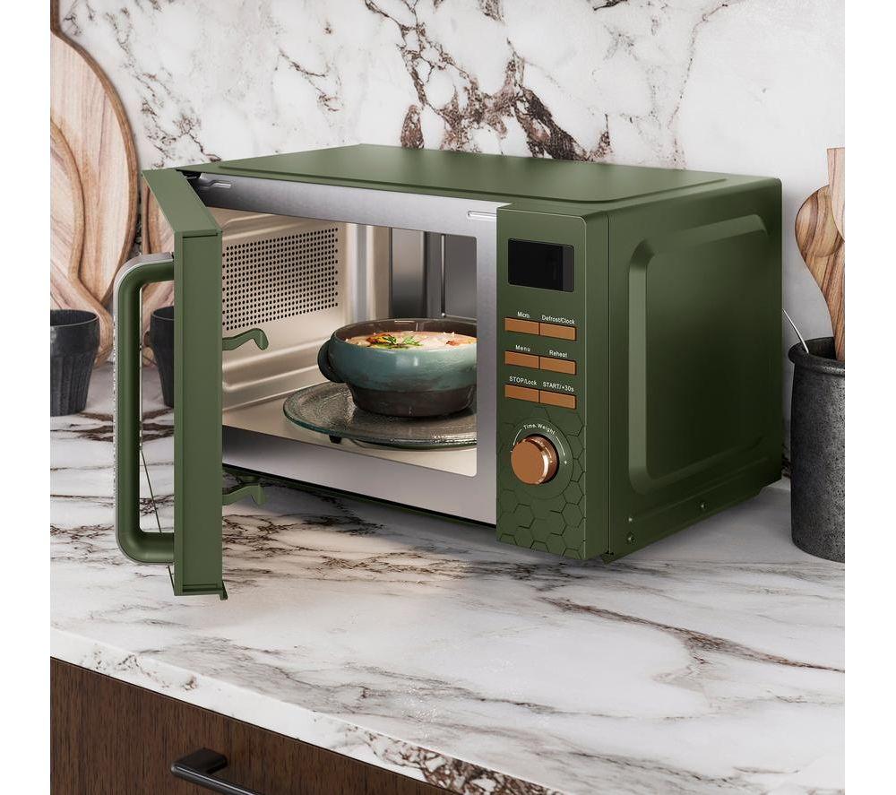 MORPHY RICHARDS 511422 Cassini Solo Microwave - Olivine image number 5 of 8
