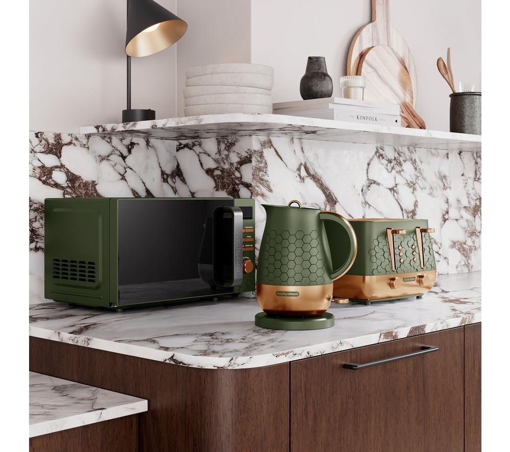 MORPHY RICHARDS 511422 Cassini Solo Microwave - Olivine image number 6 of 8
