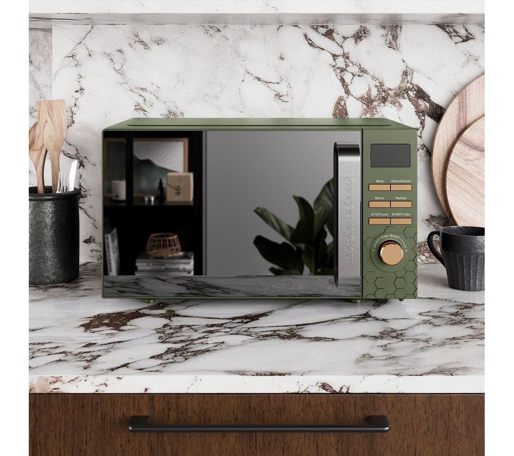 MORPHY RICHARDS 511422 Cassini Solo Microwave - Olivine image number 7 of 8