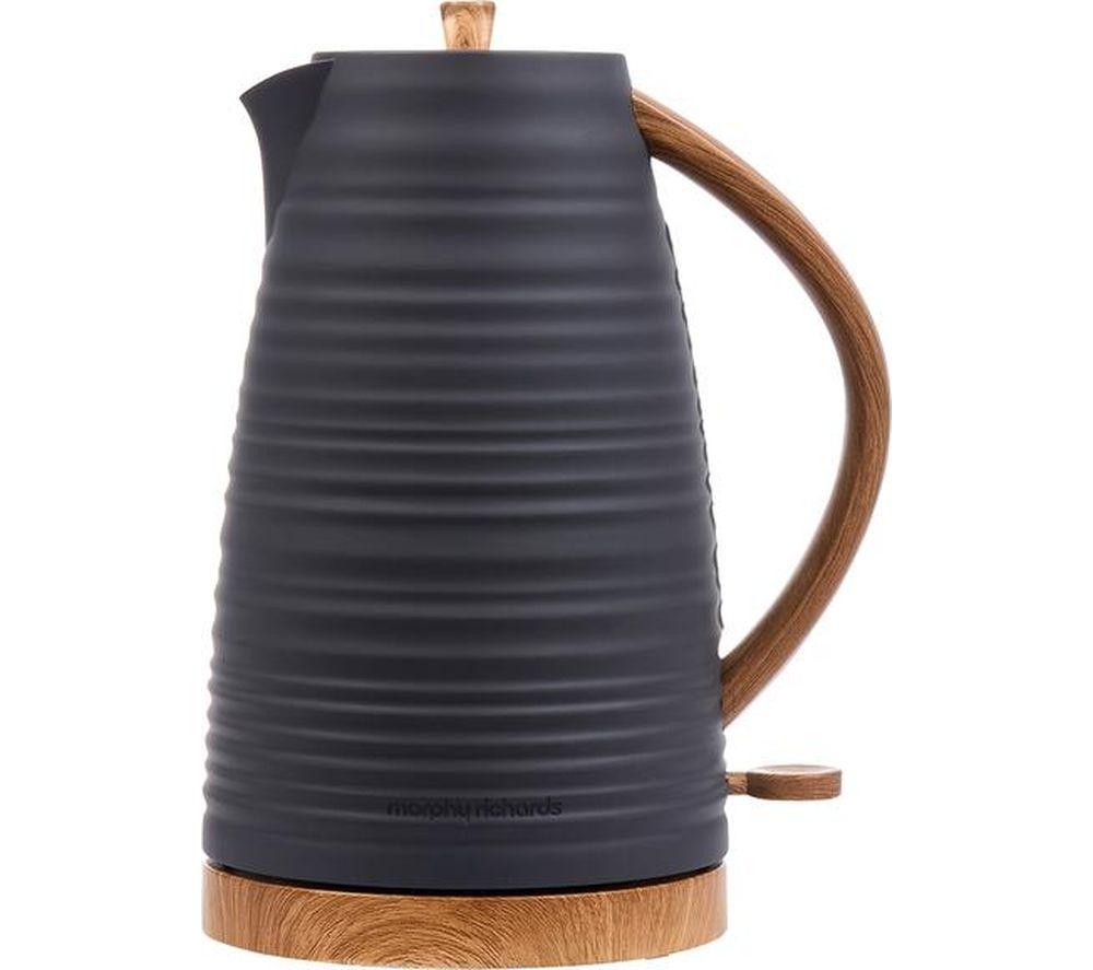 Morphy Richards Clay 103101 Jug Kettle - Flint, Silver/Grey