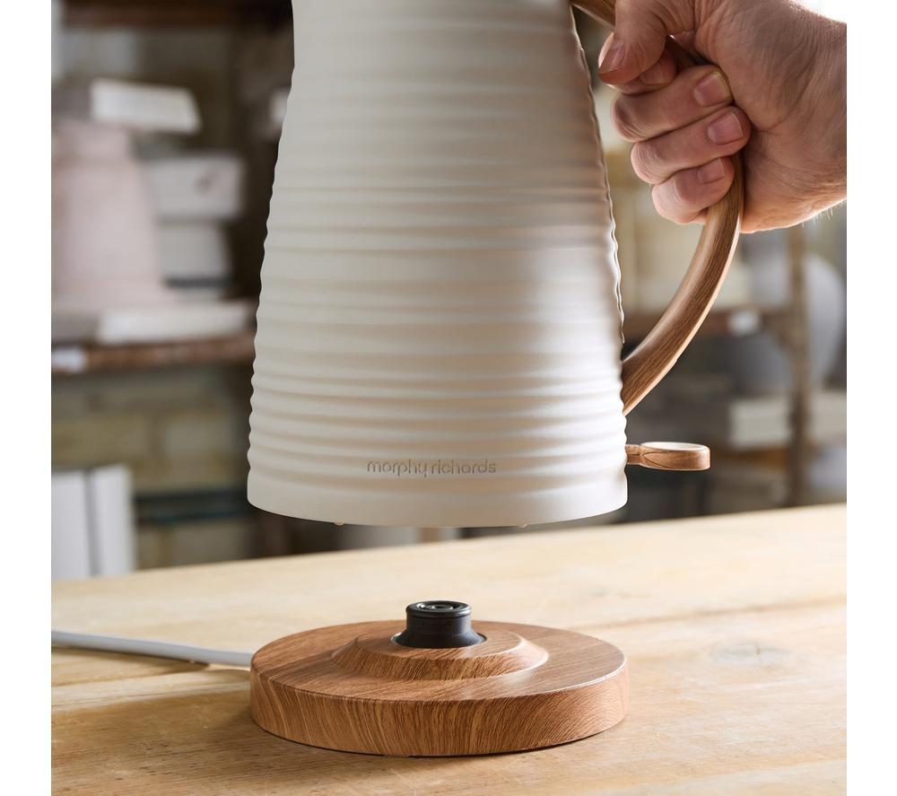 MORPHY RICHARDS Clay 103102 Jug Kettle - China Clay image number 2 of 11