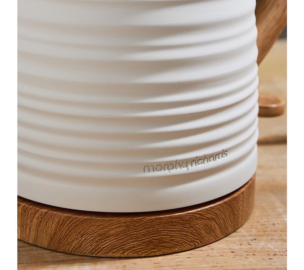 MORPHY RICHARDS Clay 103102 Jug Kettle - China Clay image number 4 of 11