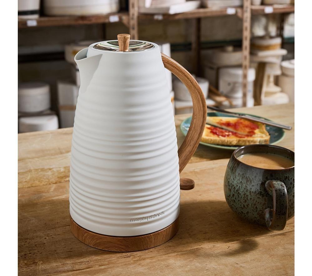 MORPHY RICHARDS Clay 103102 Jug Kettle - China Clay image number 7 of 11