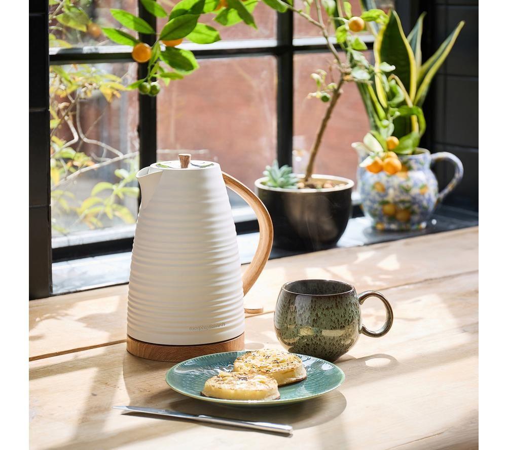 MORPHY RICHARDS Clay 103102 Jug Kettle - China Clay image number 9 of 11