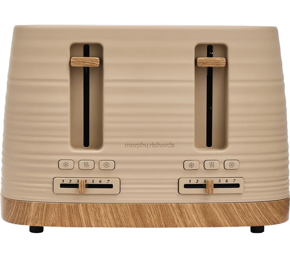 Morphy Richards Clay 4-Slice Brown Toaster - Felspar - Image 6