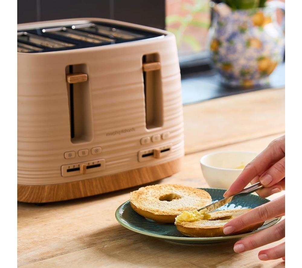 MORPHY RICHARDS Clay 243100 4-Slice Toaster - Felspar image number 2 of 9