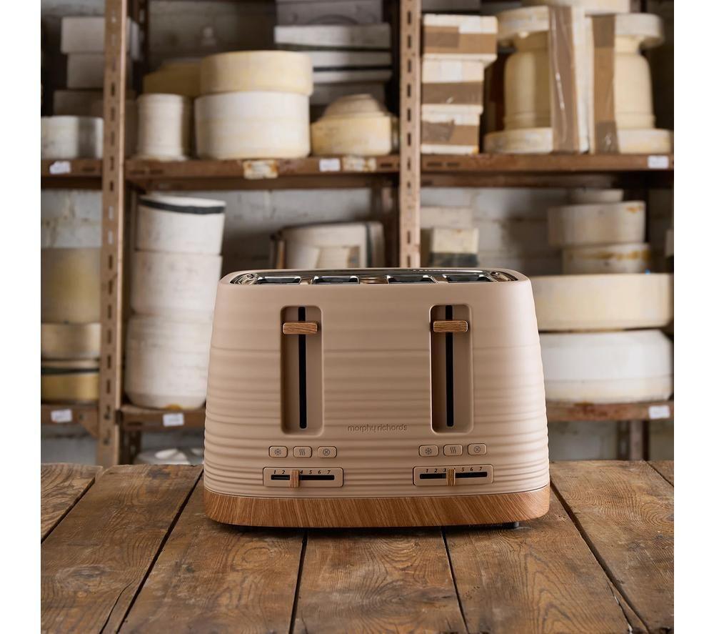 MORPHY RICHARDS Clay 243100 4-Slice Toaster - Felspar image number 5 of 9