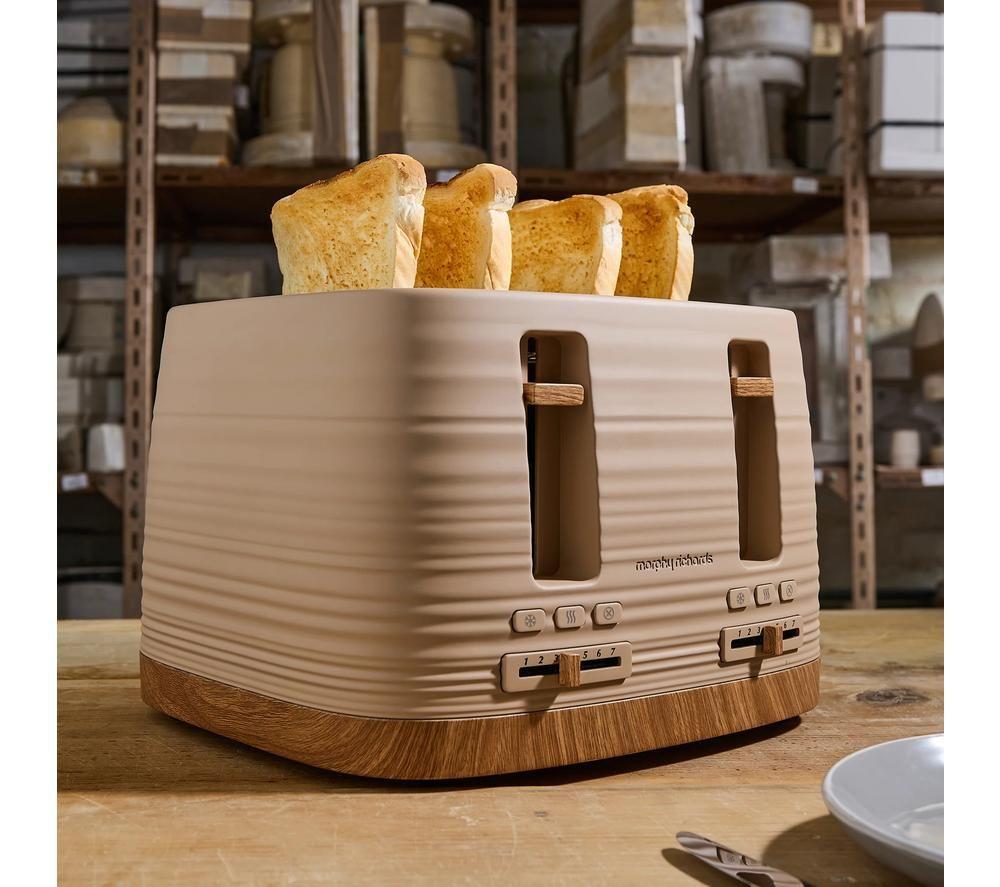MORPHY RICHARDS Clay 243100 4-Slice Toaster - Felspar image number 7 of 9