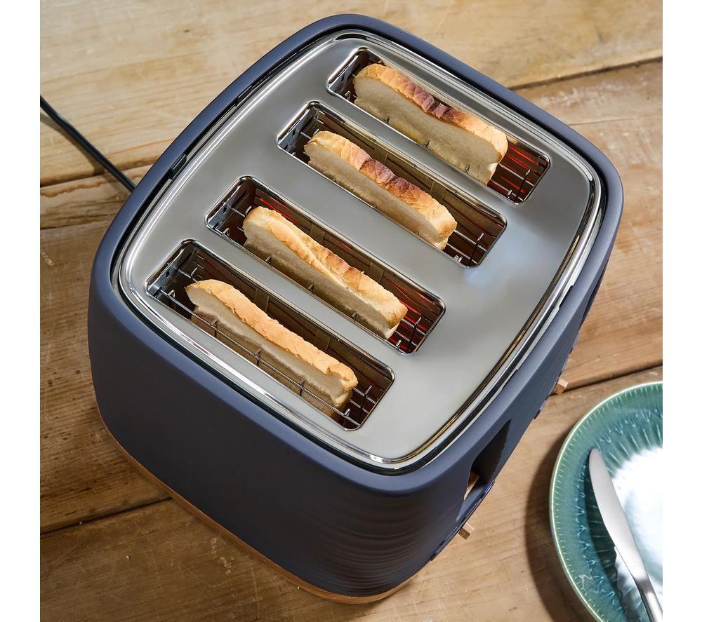 MORPHY RICHARDS Clay 243101 4-Slice Toaster - Flint image number 10 of 11