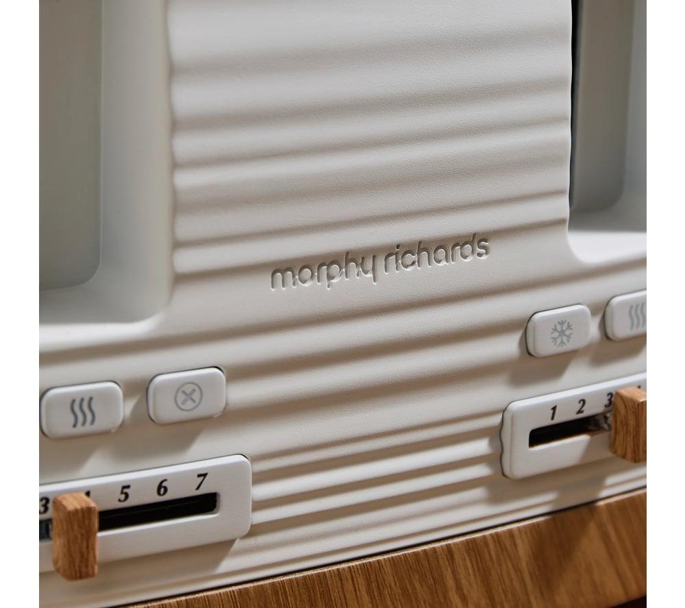 MORPHY RICHARDS Clay 243102 4-Slice Toaster - China Clay image number 13 of 13