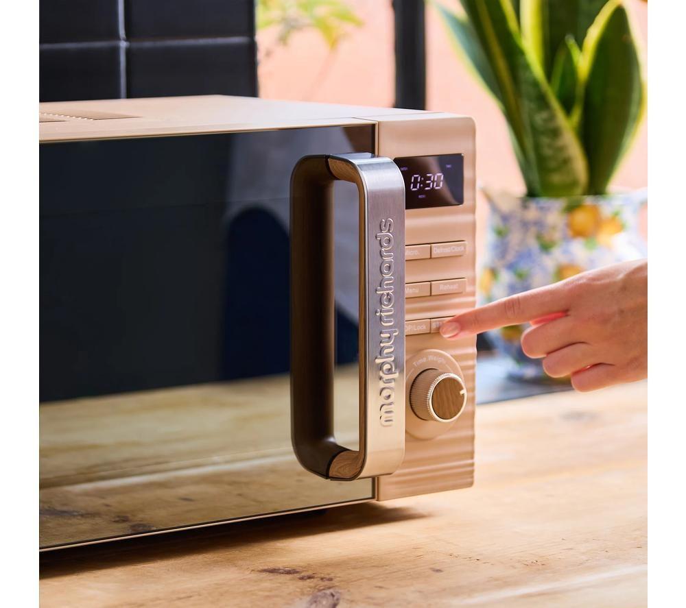 MORPHY RICHARDS 512000 Clay Solo Microwave - Felspar image number 2 of 7