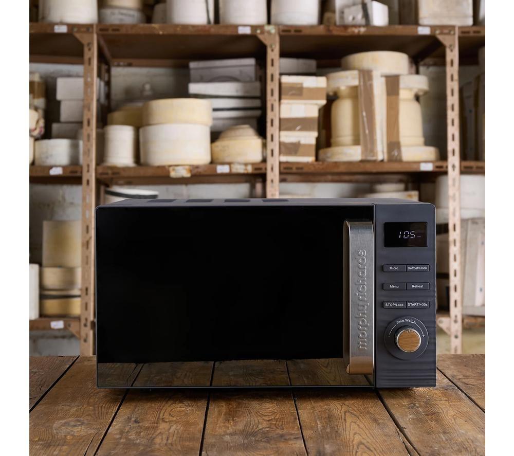 MORPHY RICHARDS 512001 Clay Solo Microwave - Flint image number 4 of 6