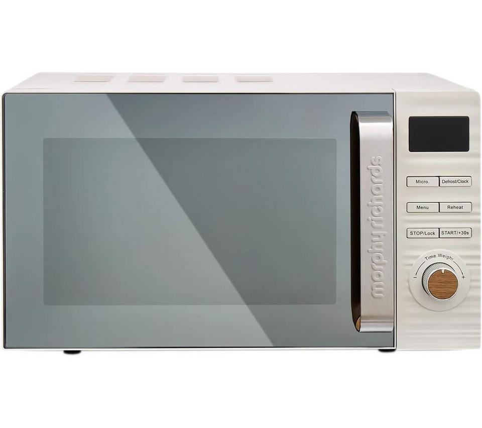 MORPHY RICHARDS 512002 Clay Solo Microwave - China Clay