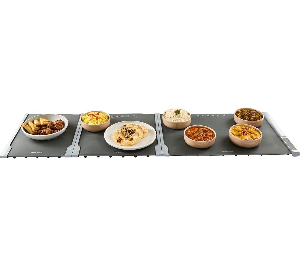 Morphy Richards QuickHeat Rollable Food Warming Mat in Grey | Size: Medium - Image 4