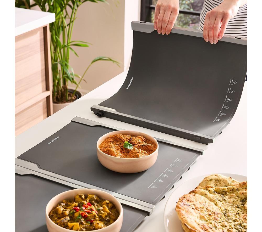 MORPHY RICHARDS QuickHeat Rollable Food Warming Tray - Black image number 5 of 7