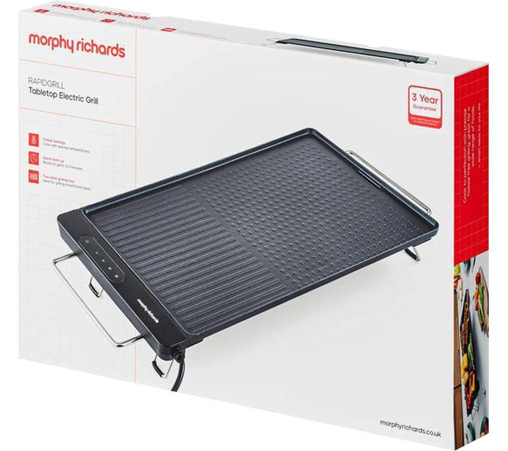 MORPHY RICHARDS RapidGrill Tabletop Electric Grill - Black image number 4 of 10