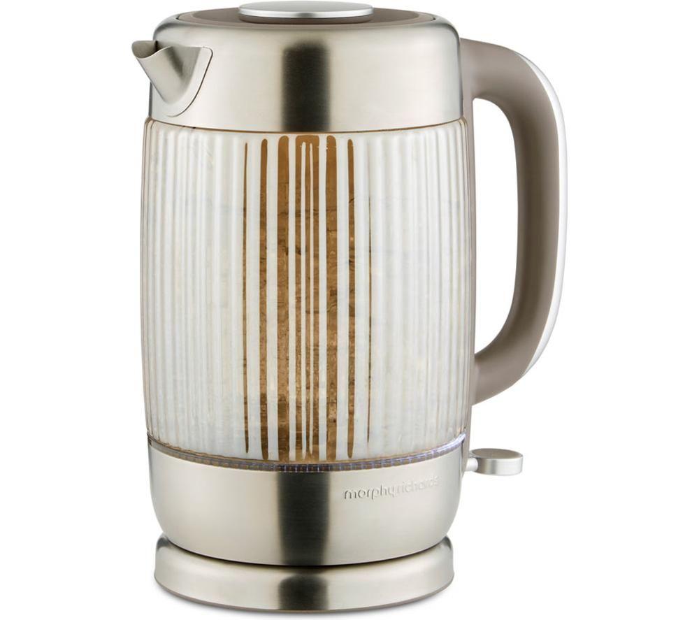 Morphy Richards Lantern 108002 Jug Kettle - Amber, Gold