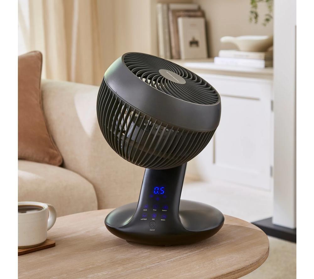 MORPHY RICHARDS Air Flex 10&rdquo; Circulating Desktop Fan with Remote Control - Black image number 6 of 9