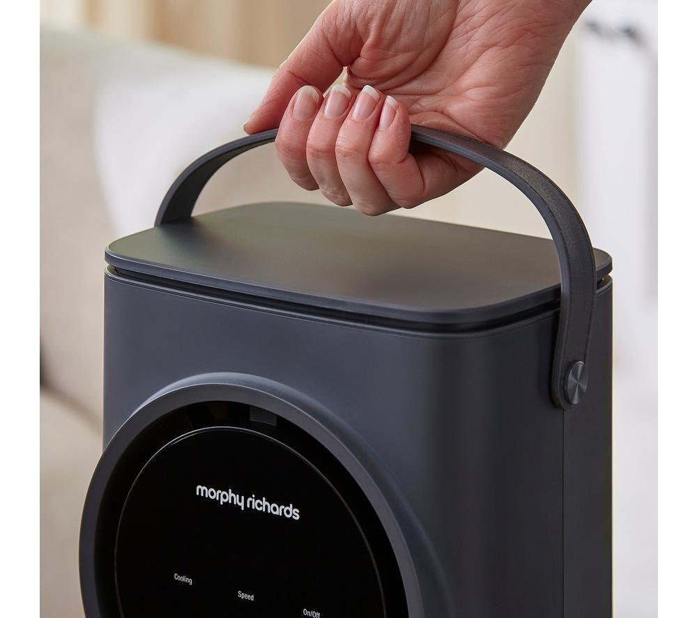 MORPHY RICHARDS Flexi Freeze Travel & Desk Top Mini Air Cooler - Grey image number 2 of 10