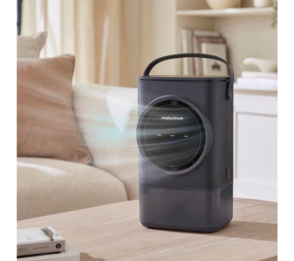 MORPHY RICHARDS Flexi Freeze Travel & Desk Top Mini Air Cooler - Grey image number 3 of 10