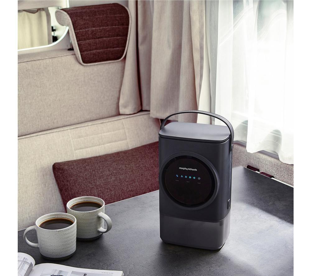 MORPHY RICHARDS Flexi Freeze Travel & Desk Top Mini Air Cooler - Grey image number 5 of 10
