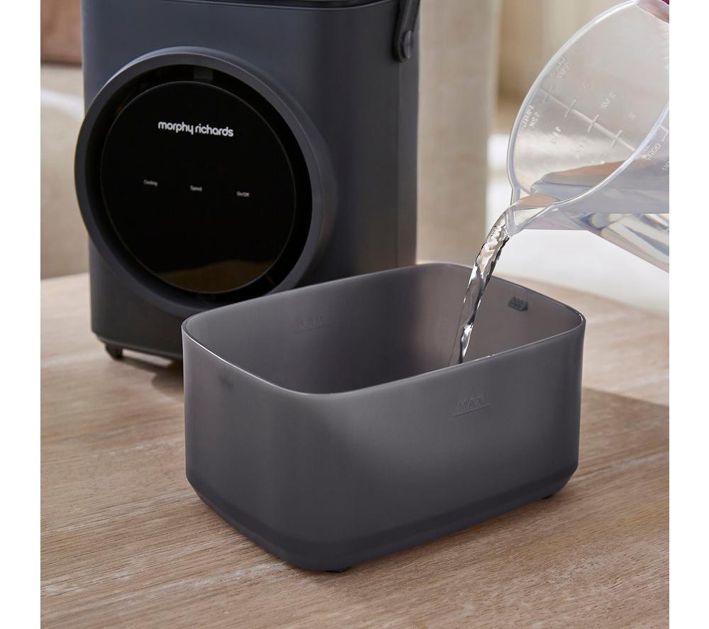 MORPHY RICHARDS Flexi Freeze Travel & Desk Top Mini Air Cooler - Grey image number 8 of 10