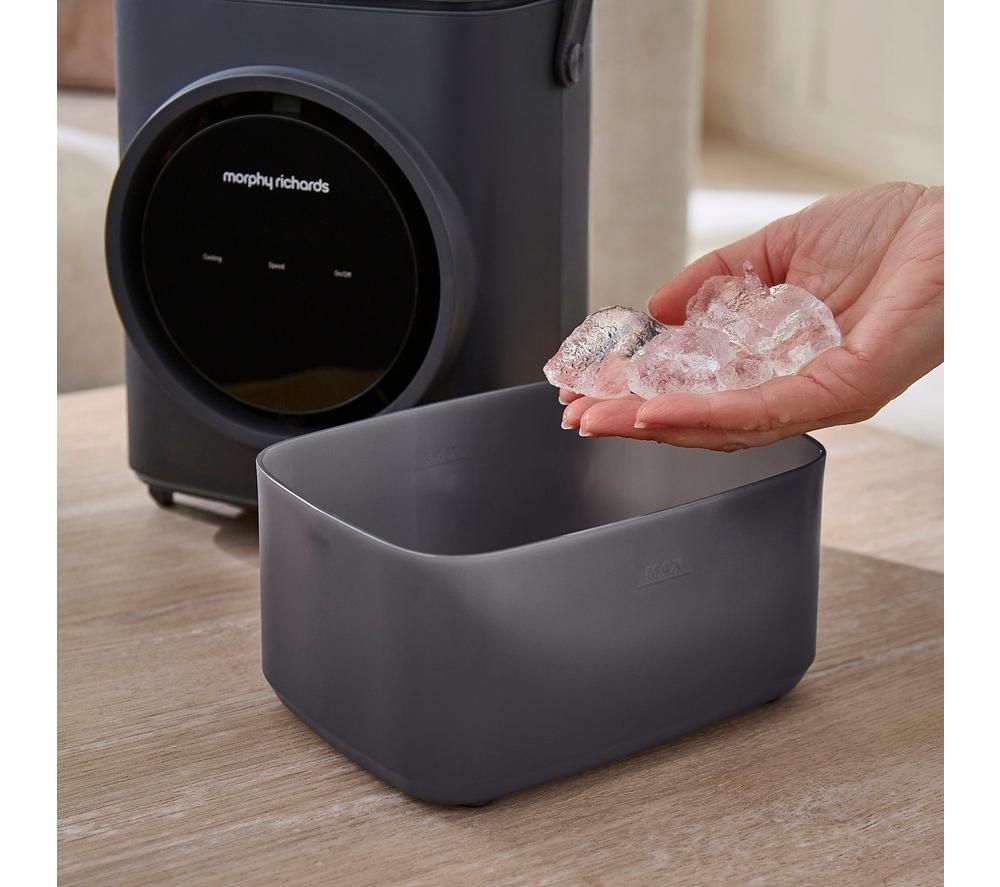 MORPHY RICHARDS Flexi Freeze Travel & Desk Top Mini Air Cooler - Grey image number 10 of 10