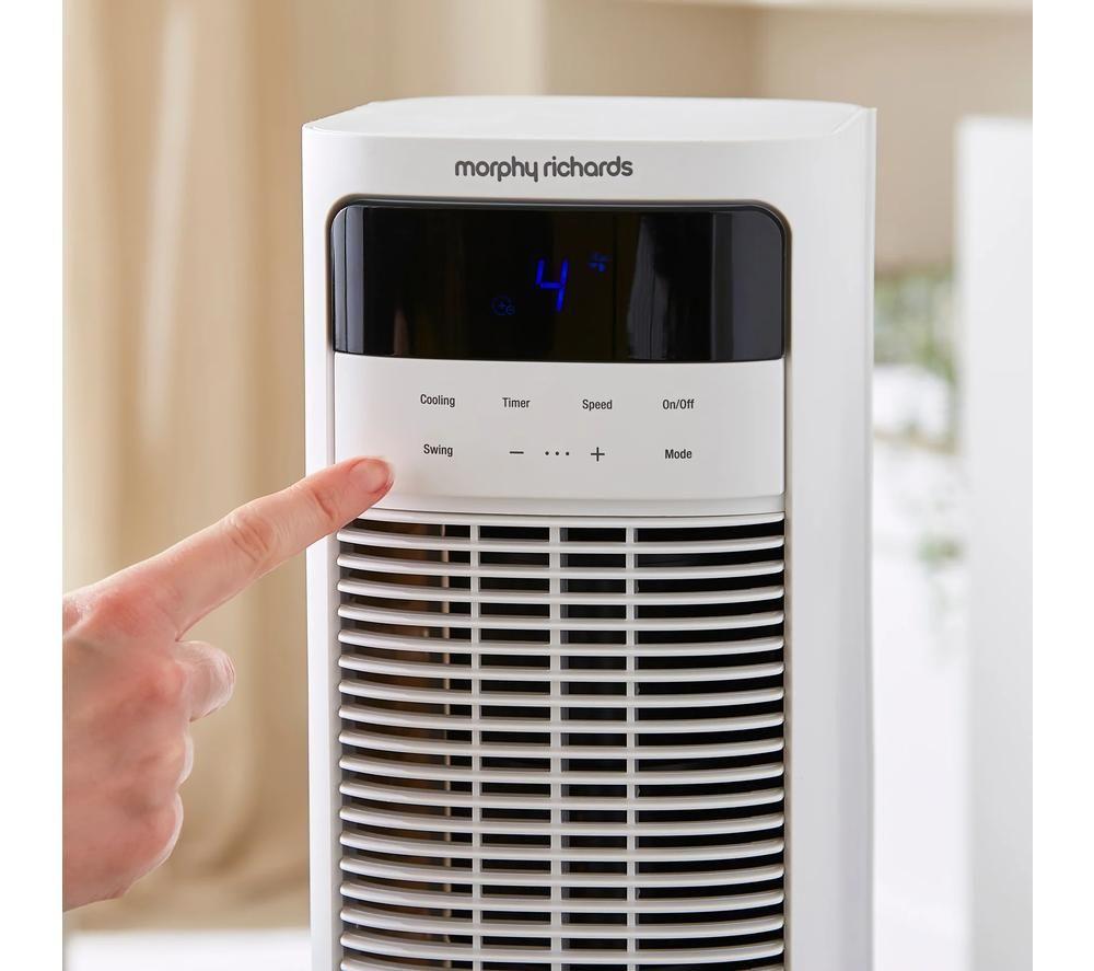 MORPHY RICHARDS Flexi Freeze Air Cooler with Remote Control & Ice Packs - White image number 8 of 11