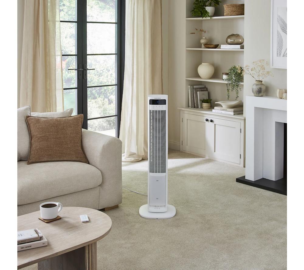 MORPHY RICHARDS Flexi Freeze Air Cooler with Remote Control & Ice Packs - White image number 9 of 11