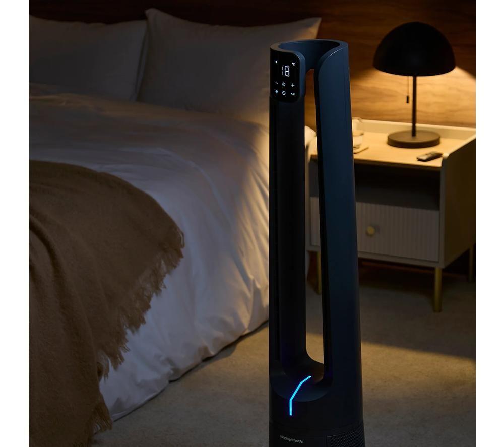 MORPHY RICHARDS Flexi Freeze 42" Bladeless Tower Fan & Purifier with Remote Control​ - Grey image number 3 of 7