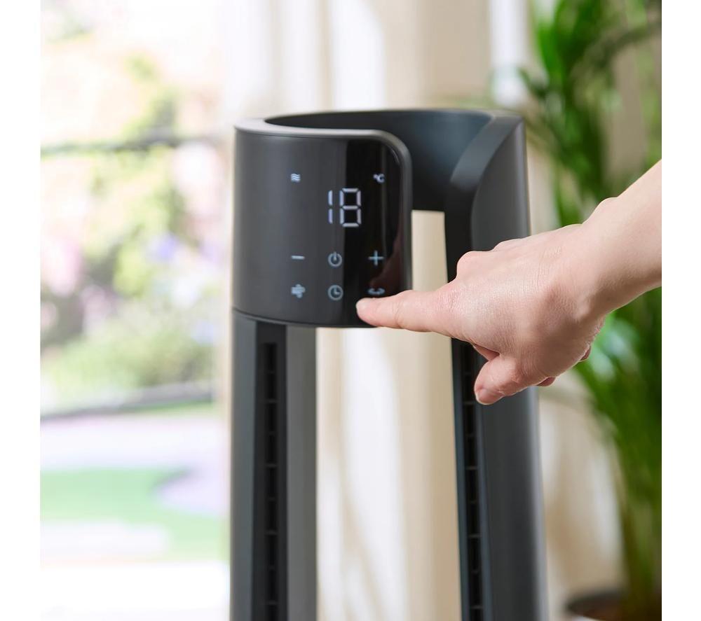 MORPHY RICHARDS Flexi Freeze 42" Bladeless Tower Fan & Purifier with Remote Control​ - Grey image number 6 of 7