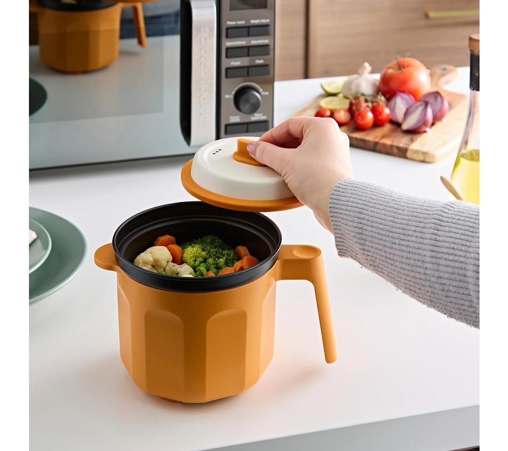 MORPHY RICHARDS Mico Non-stick Saucepan - Orange image number 7 of 13