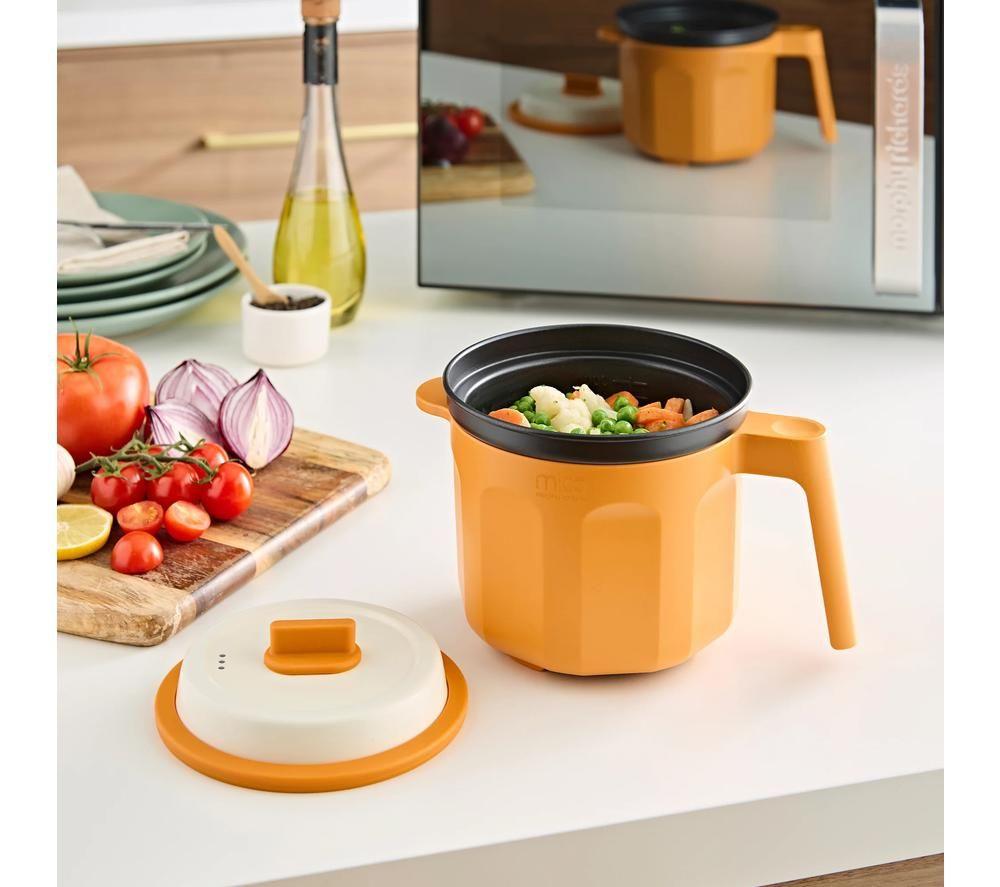 MORPHY RICHARDS Mico Non-stick Saucepan - Orange image number 9 of 13