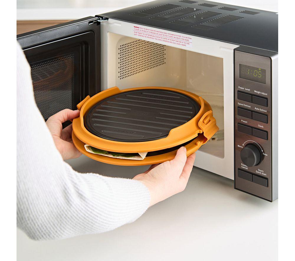 MORPHY RICHARDS 511651 MICO Microwave Round Grill - Orange image number 3 of 8