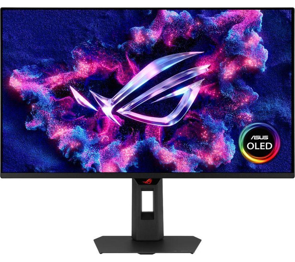 Asus Rog Strix Xg27uqdms 4K Ultra Hd 27" Qd-Oled Gaming Monitor - Black, Black