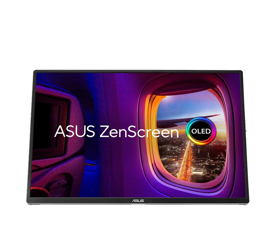 ASUS ZenScreen MQ16FC Full HD 16" OLED Portable Monitor - Grey