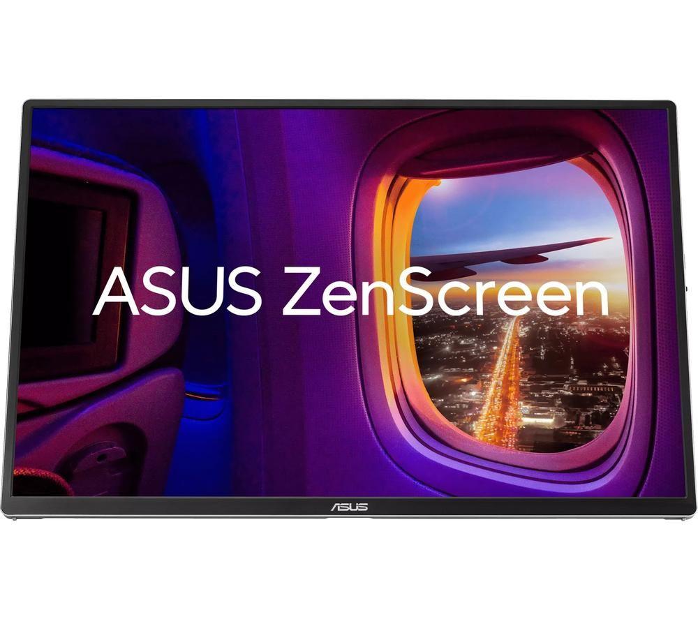 ASUS ZenScreen MQ16FC Full HD 16" OLED Portable Monitor - Grey image number 3 of 5